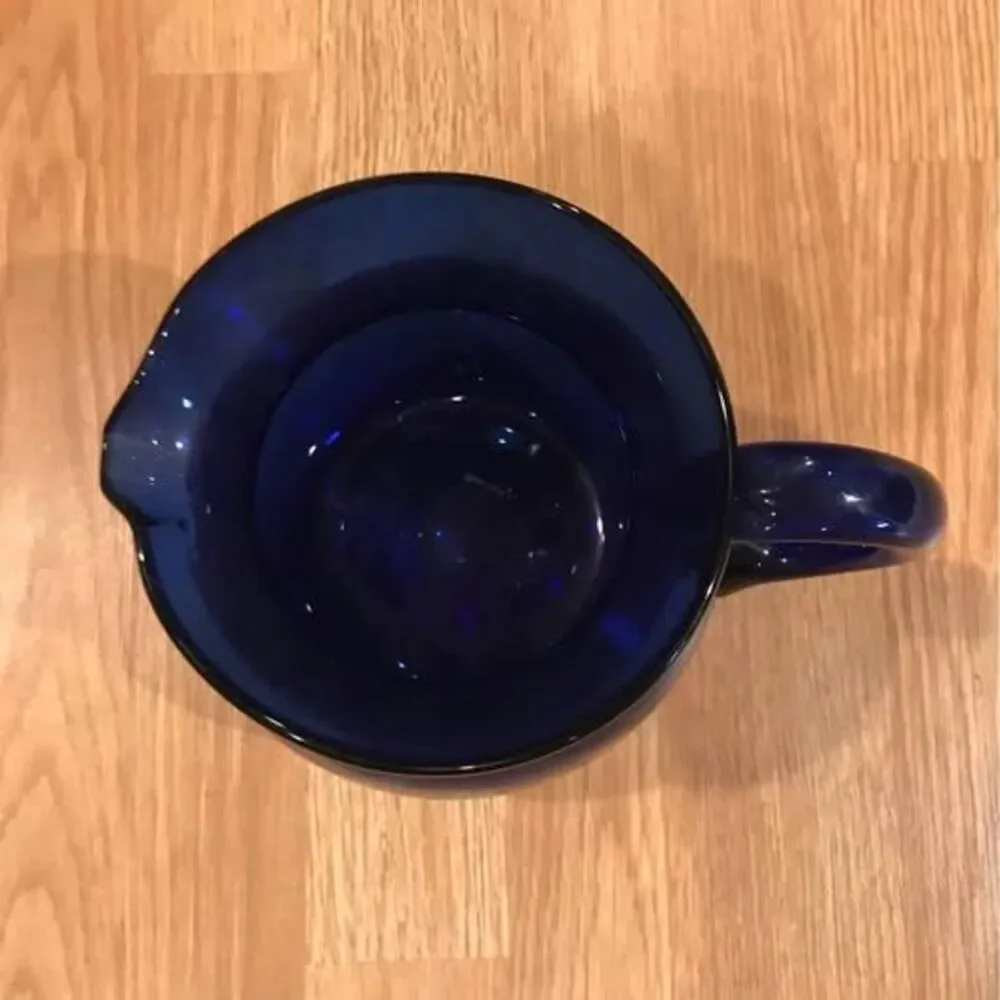 Small Blue Pitcher - Picture 3 of 5